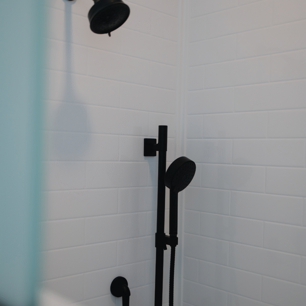 Onyx Shower Installation in St. Louis, MO by Third Eye Renovation